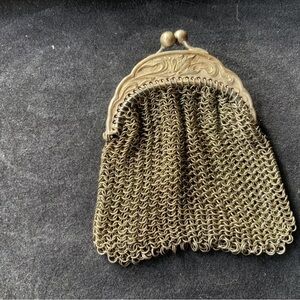 Antique Victorian Silver Purse